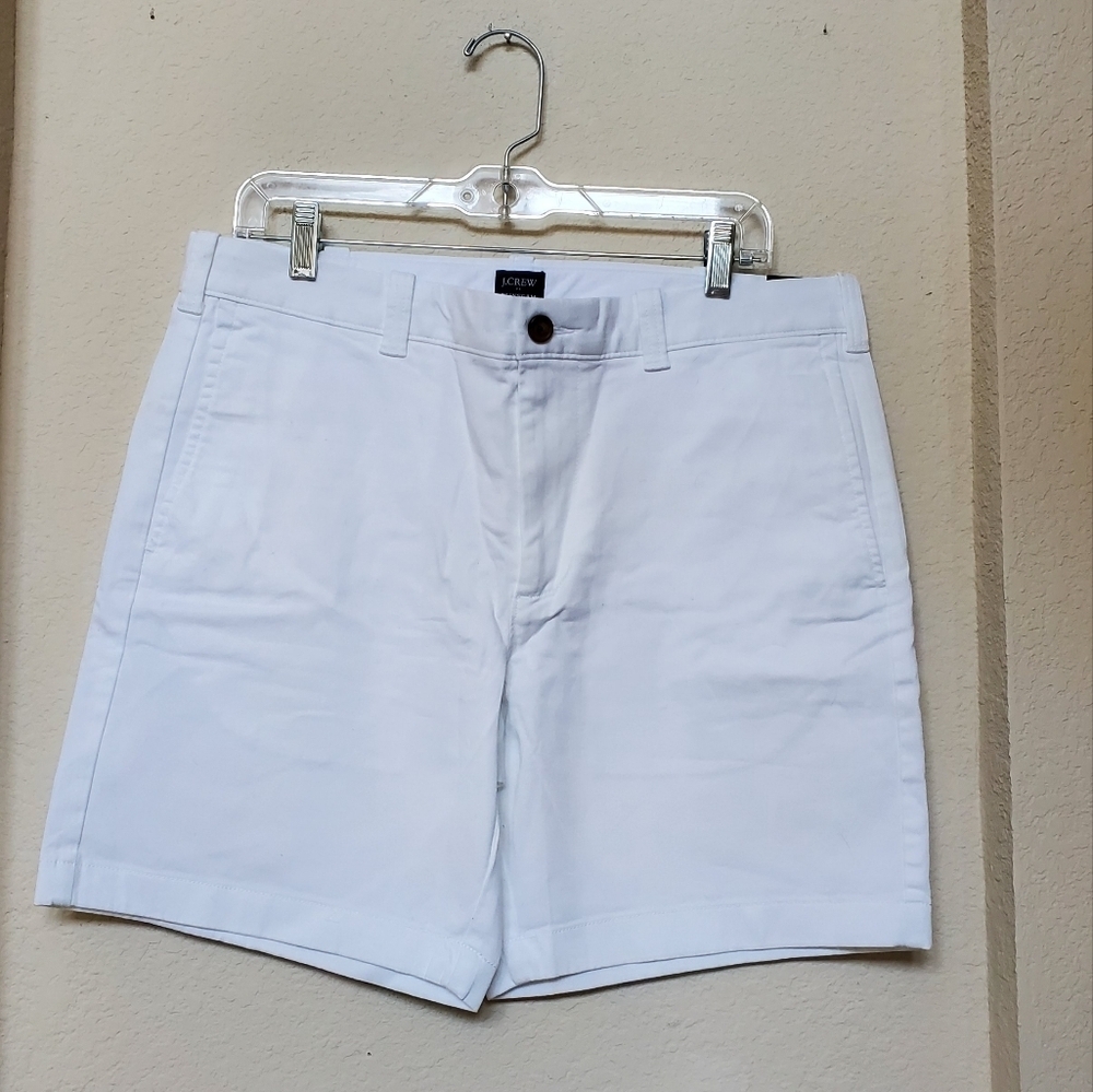J. Crew Classic White Shorts. Size 34